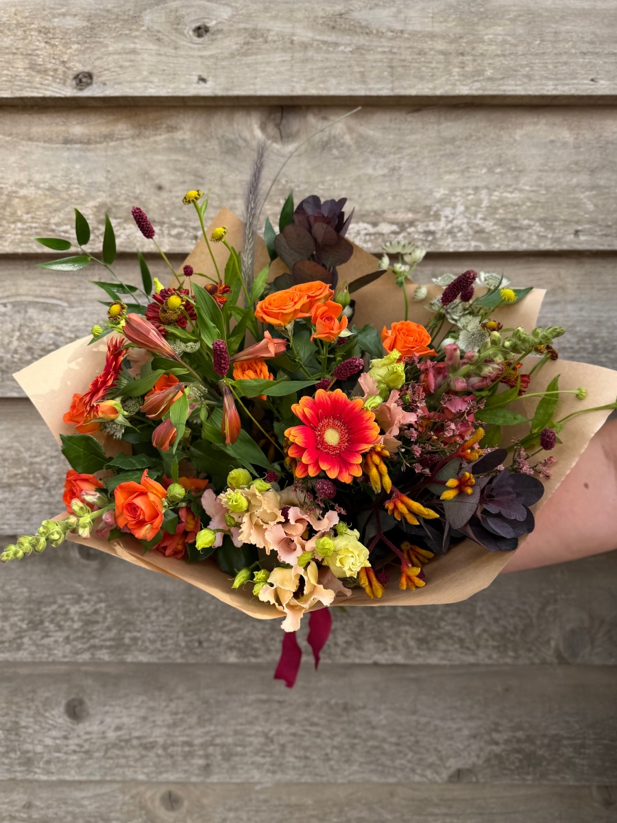 An Autumn Day Hand Tied