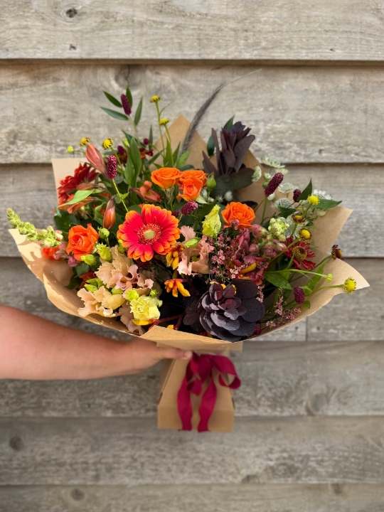 An Autumn Day Hand Tied